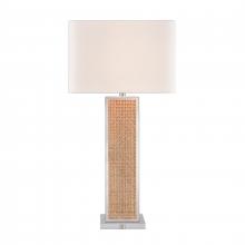 ELK Home H0019-11164-LED - Webb 36&#39;&#39; High 1-Light Table Lamp - Natural with Polished Nickel - Includes LED Bulb