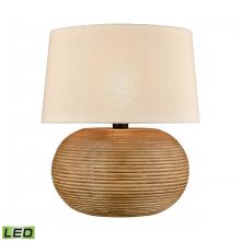 ELK Home H0019-8560-LED - Terran 22&#39;&#39; High 1-Light Outdoor Table Lamp - Natural - Includes LED Bulb