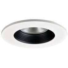 Cooper Lighting Solutions TL403BBS - BLACK BAFFLE W/ SOLITE LENS, WHITE RING