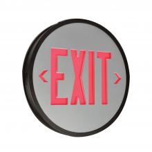 Cooper Lighting Solutions ACE7RWHSD - ARCH CIRCULAR EXIT,WBAT,WH,SD,RED