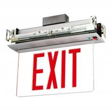 Cooper Lighting Solutions REURN28R - NY RECES EDGE LIT EXIT,SELF PWRD,2 FACE