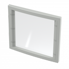 nVent CWF4045LG - Window Kit - Fixed, Fits 400x4
