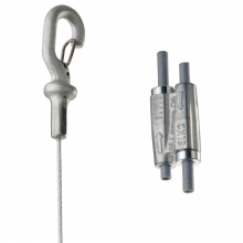 nVent SLK15L1 - Wire Rope Hanger Kit, Hook, 1.5mm x 1m