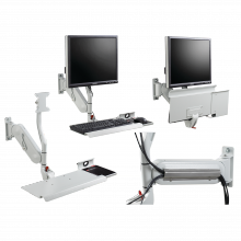 nVent VAMONITOR - Monitor and Keyboard Arm
