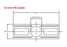 Signify Luminaires FD6NCP - Flat DL 6&#34; NC Plate