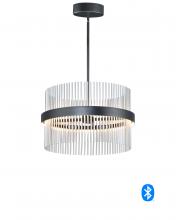 ET2 E34205-BKSN - Chimes-Single Pendant